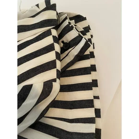 H&M Stripped Casual Blazer Size 10 - Picture 7 of 7